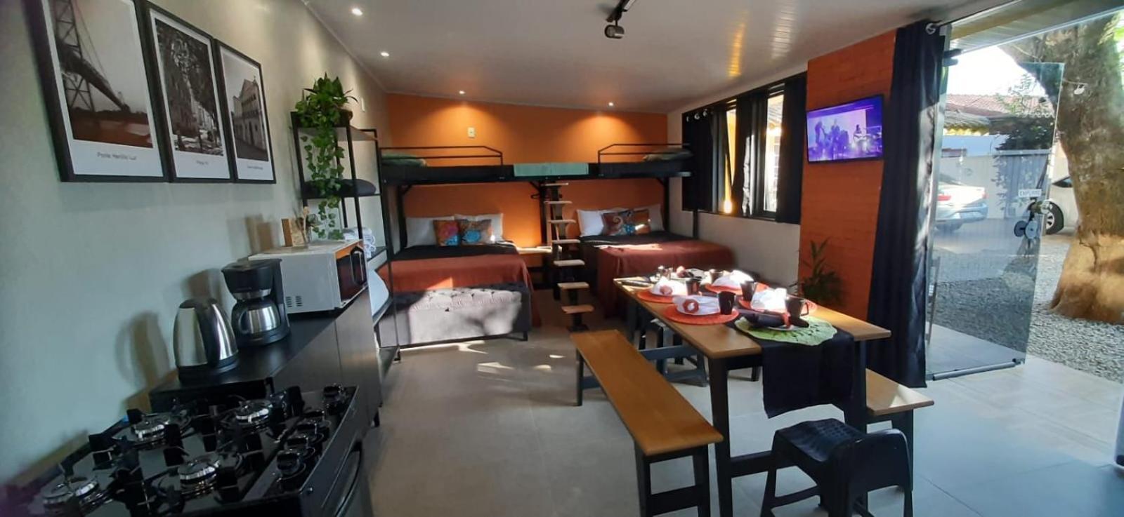 Villacasamarela Mini Casinhas De Hospedes Rio Vermelho Florianópolis Rom bilde